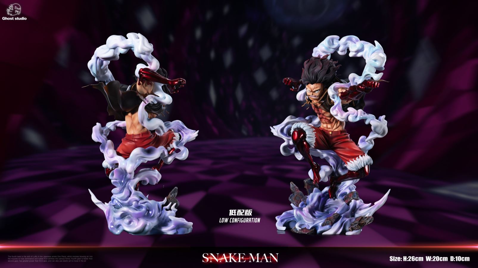 Gear 4 Snake Man Luffy - One Piece