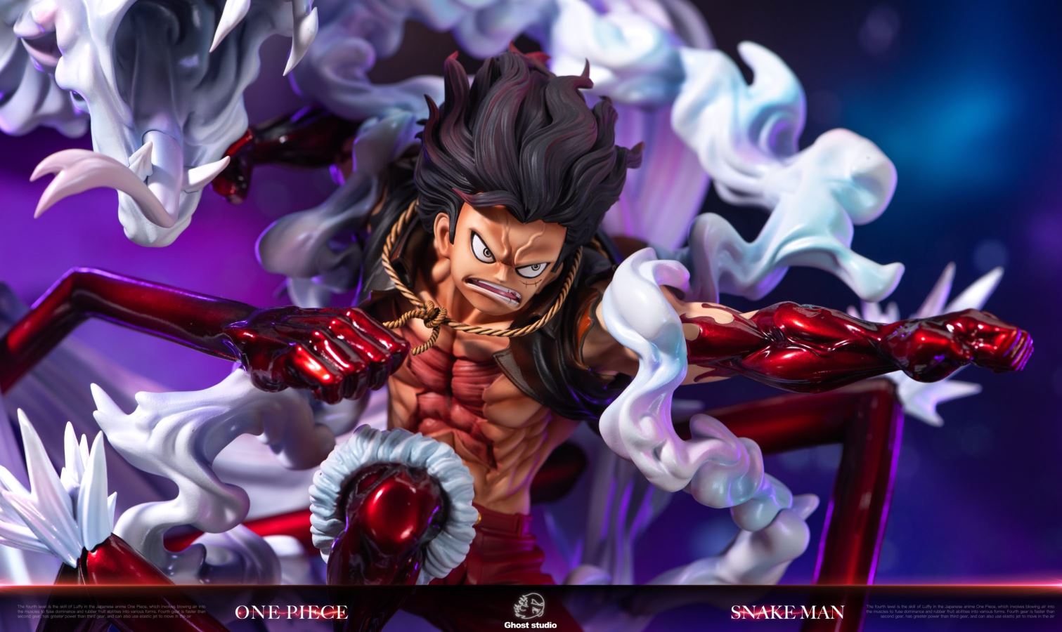 Gear 4 Snake Man Luffy - One Piece