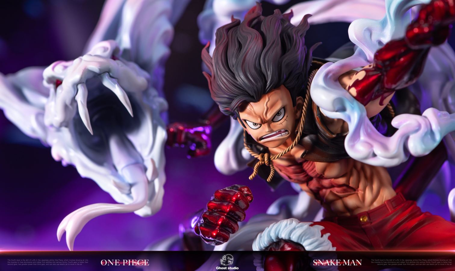 Gear 4 Snake Man Luffy - One Piece