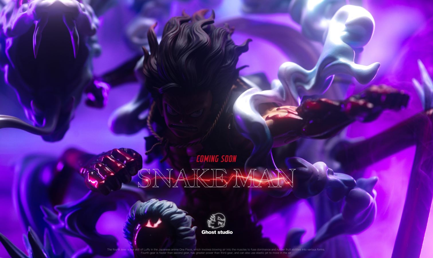 Gear 4 Snake Man Luffy - One Piece