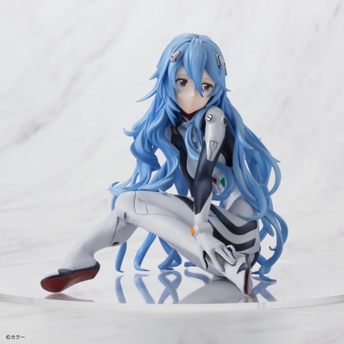 Evangelion: 3.0+1.0 Thrice Upon a Time Figure Rei Ayanami Long Hair Ver