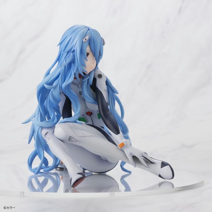 Evangelion: 3.0+1.0 Thrice Upon a Time Figure Rei Ayanami Long Hair Ver