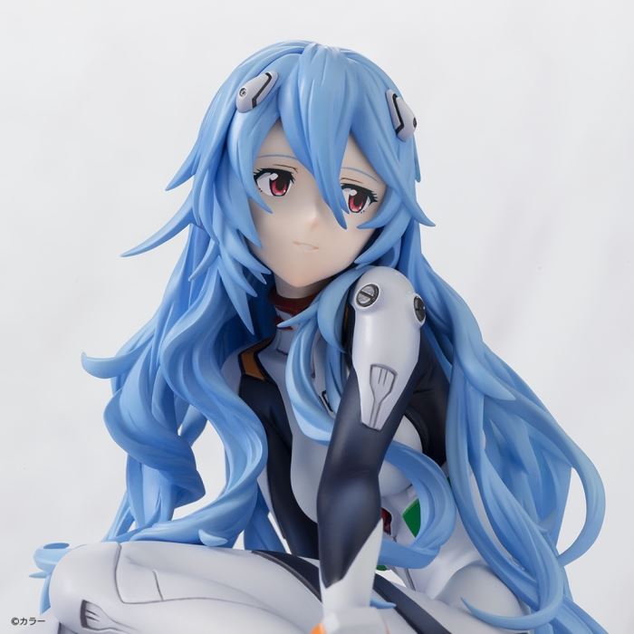 Evangelion: 3.0+1.0 Thrice Upon a Time Figure Rei Ayanami Long Hair Ver