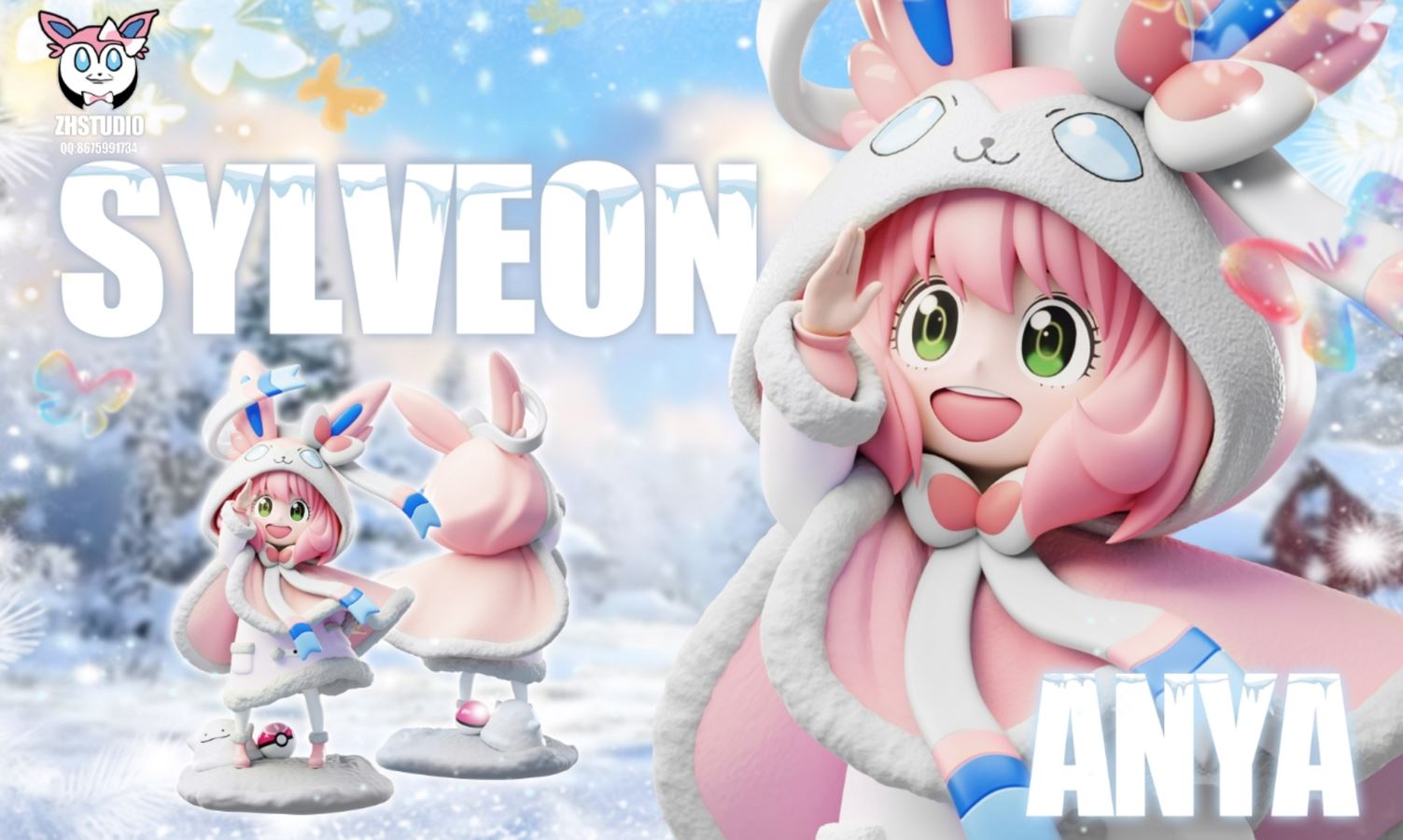 Anya cos Sylveon - SPY X FAMILY
