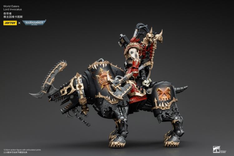 World Eater - Lord Invictus (Steel Bull Rider) / Khorne Berserker 1/18