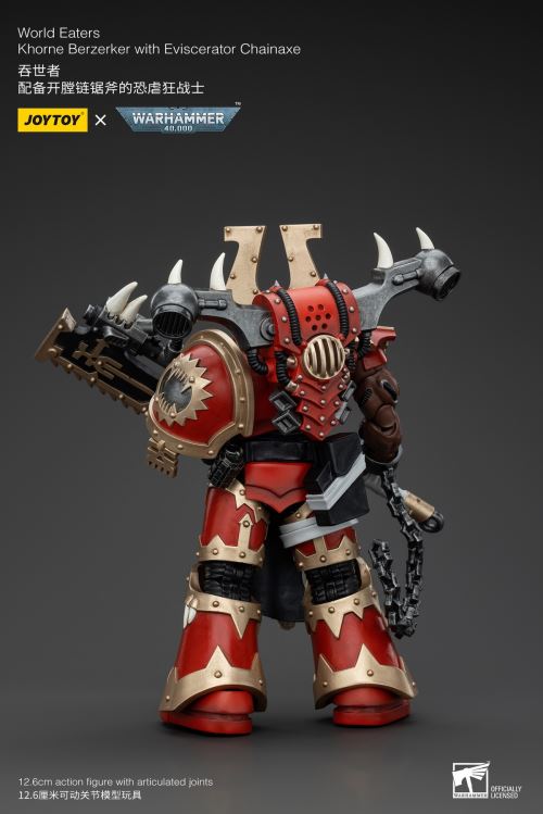 World Eater - Lord Invictus (Steel Bull Rider) / Khorne Berserker 1/18