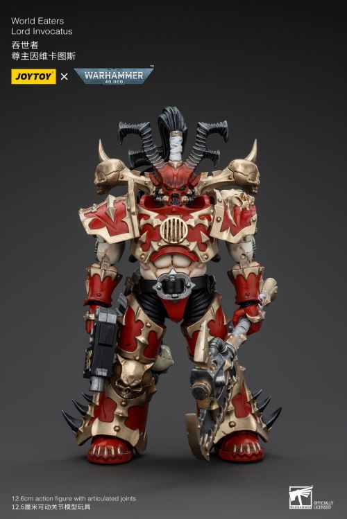 World Eater - Lord Invictus (Steel Bull Rider) / Khorne Berserker 1/18