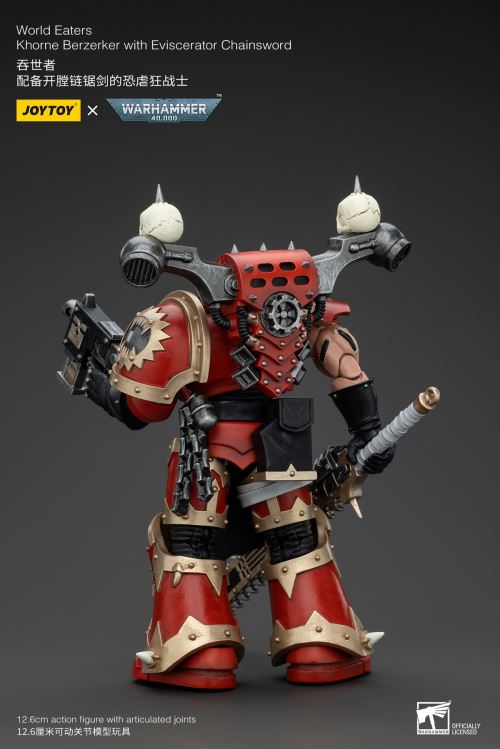 World Eater - Lord Invictus (Steel Bull Rider) / Khorne Berserker 1/18