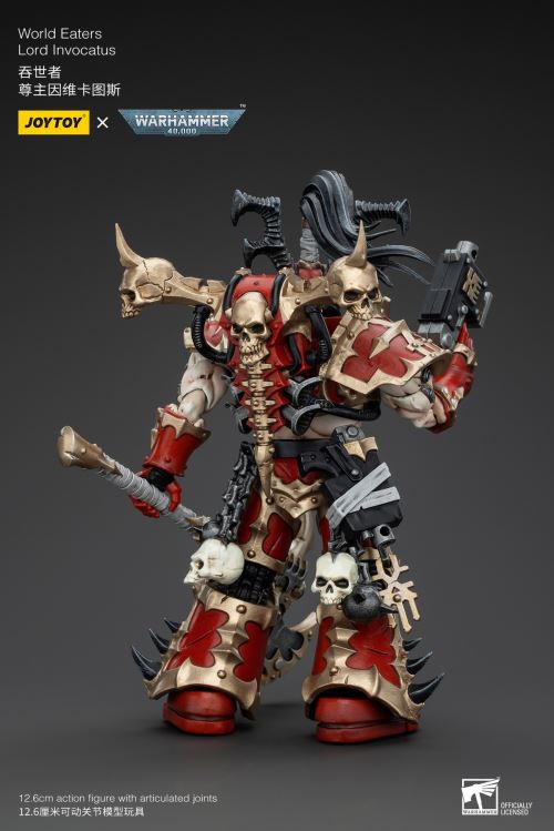 World Eater - Lord Invictus (Steel Bull Rider) / Khorne Berserker 1/18