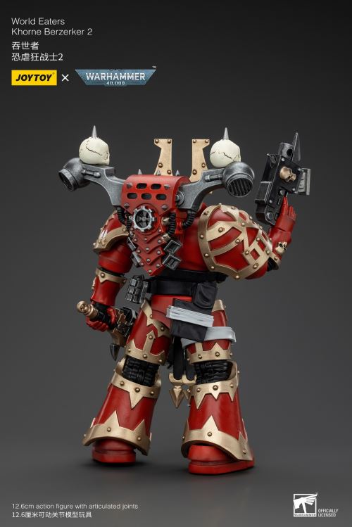World Eater - Lord Invictus (Steel Bull Rider) / Khorne Berserker 1/18