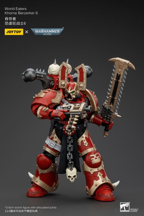 World Eater - Lord Invictus (Steel Bull Rider) / Khorne Berserker 1/18