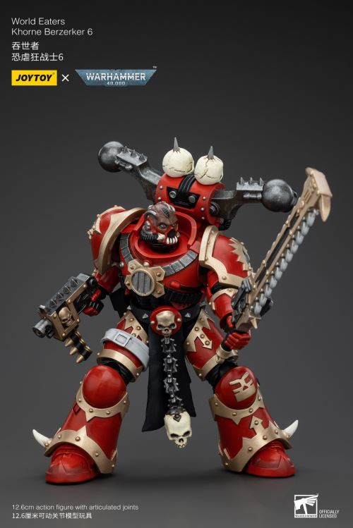 World Eater - Lord Invictus (Steel Bull Rider) / Khorne Berserker 1/18