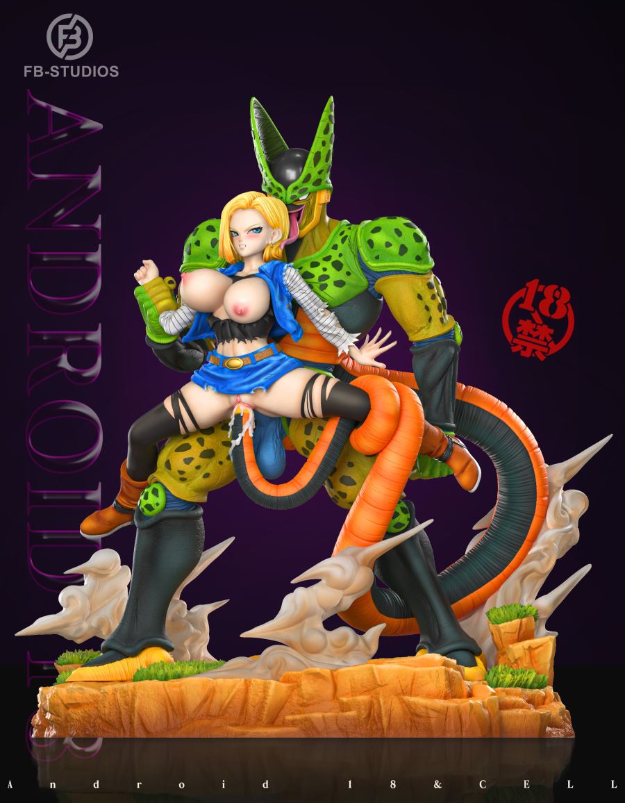CELL & ANDROID 18 - Dragon Ball
