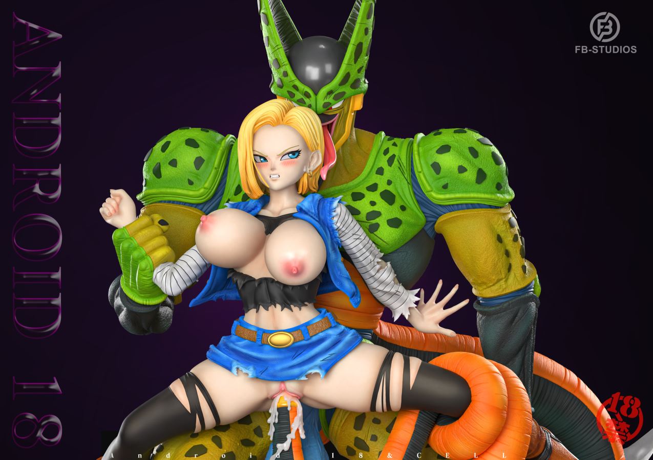 CELL & ANDROID 18 - Dragon Ball