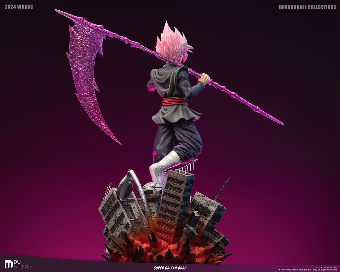  1/6 & 1/4 Super Saiyan Rose Goku