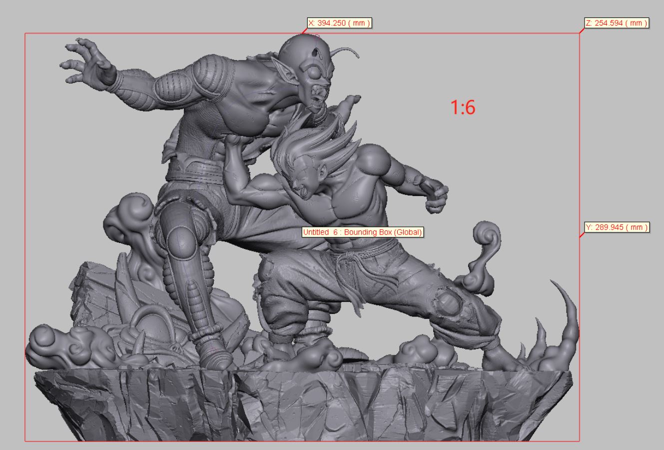 Tenkaichi Budokai piccolo vs Kakarot - Dragon Ball