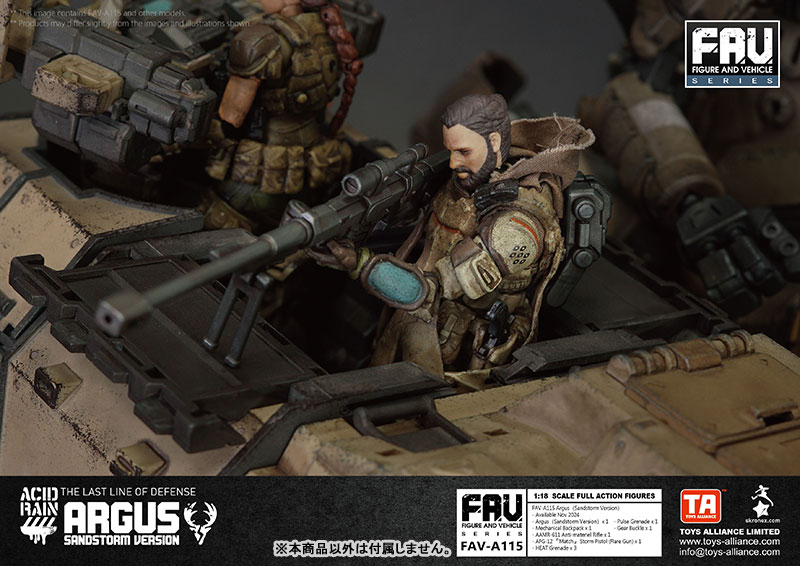 Acid Rain 1/18 Scale FAV-A115 Argos (Sandstorm Version)