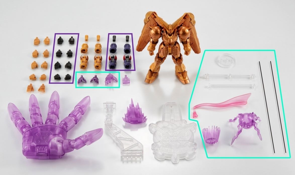 Mobile Suit Gundam G Frame FA Master Gundam (Meikyo Waterproof Ver.) & Option Parts