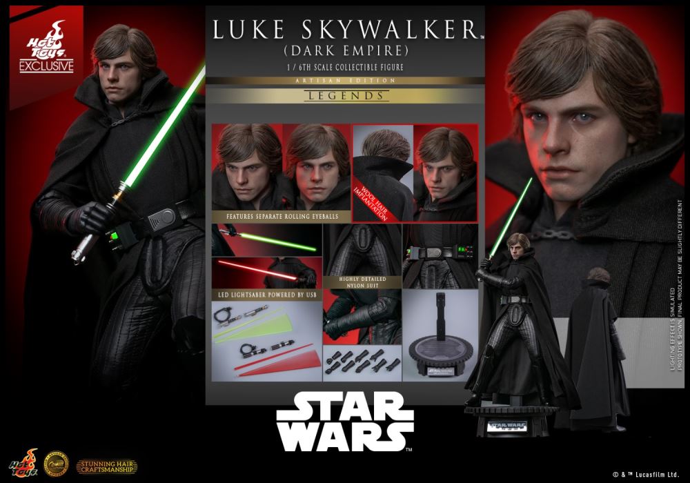 Star Wars - LUKE Luke Skywalker (Dark Empire) 1/6