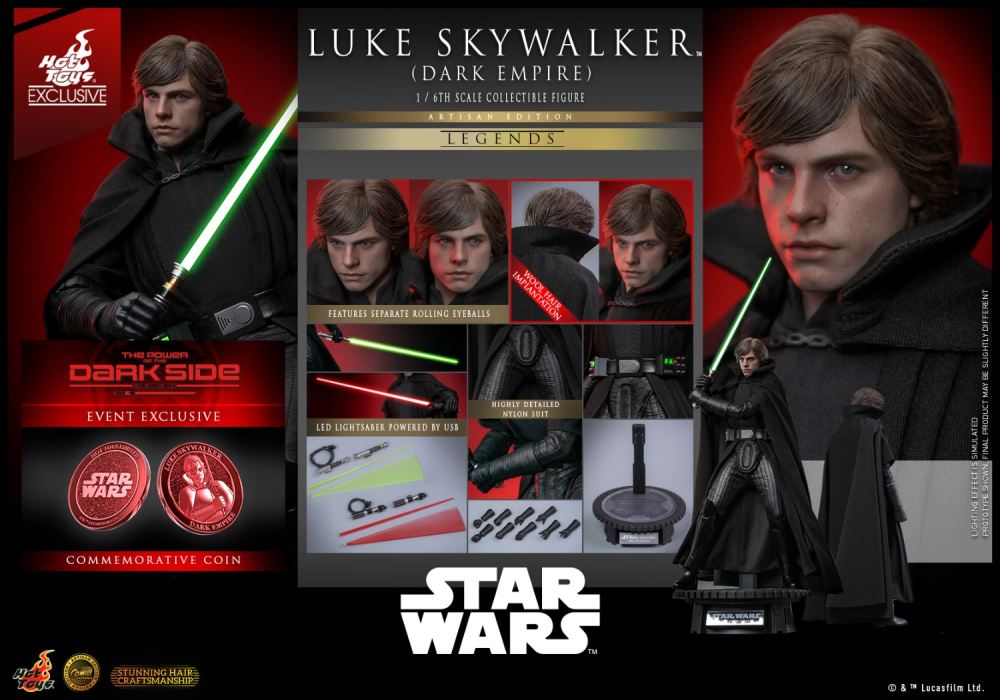 Star Wars - LUKE Luke Skywalker (Dark Empire) 1/6