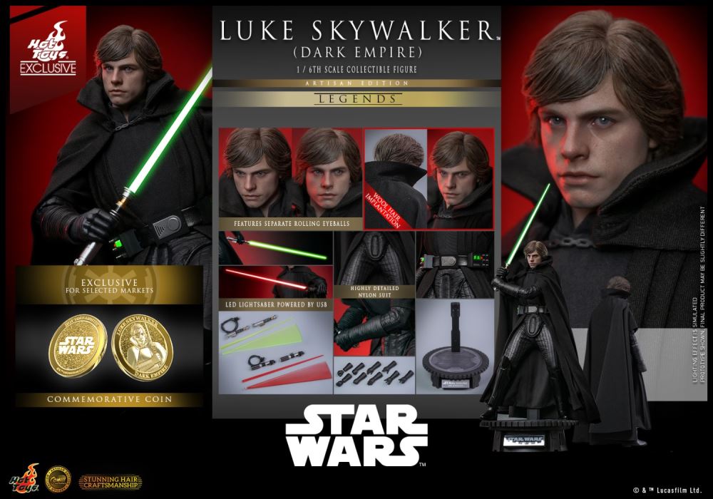 Star Wars - LUKE Luke Skywalker (Dark Empire) 1/6