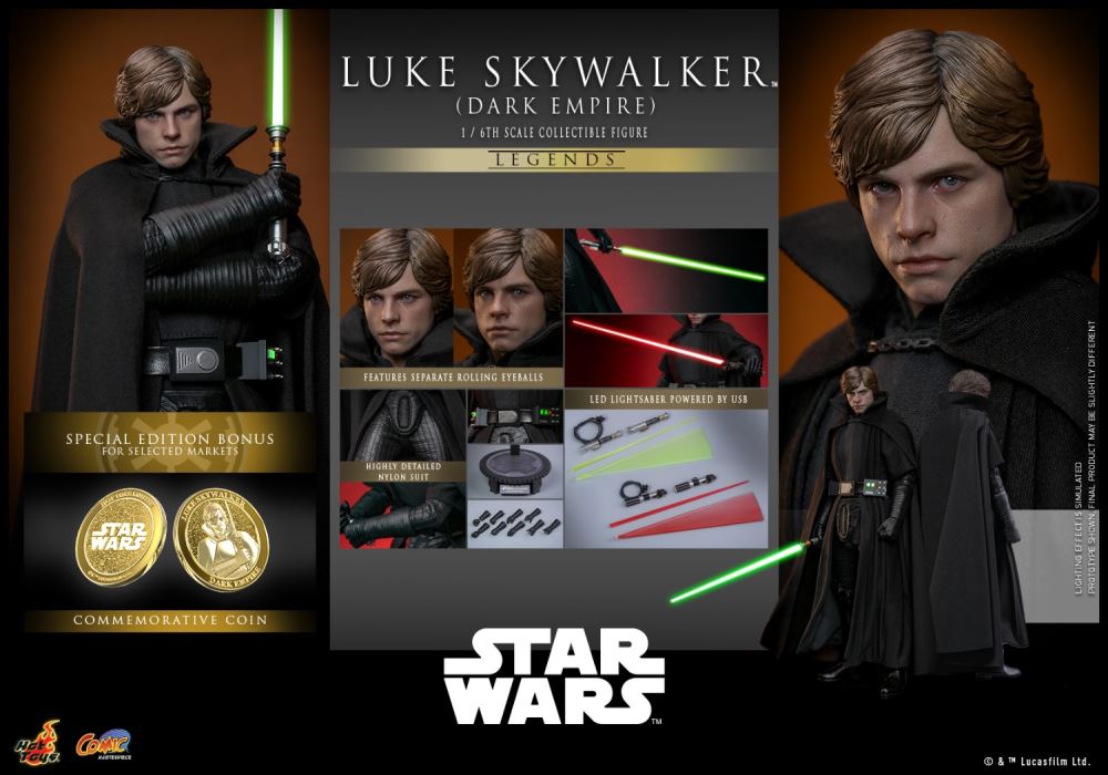 Star Wars - LUKE Luke Skywalker (Dark Empire) 1/6