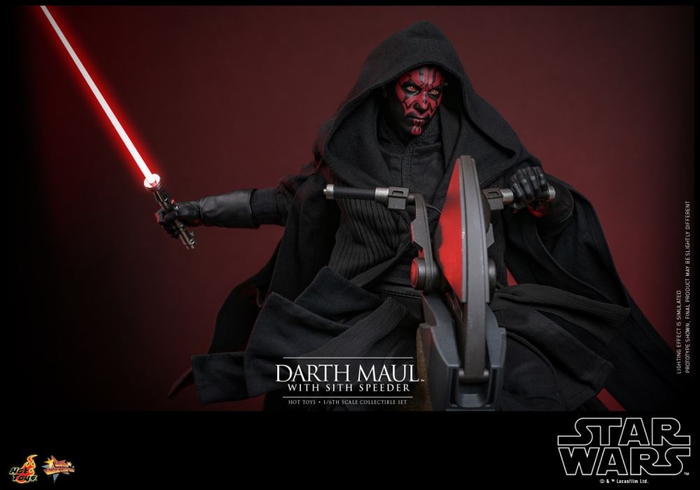 Star Wars Episode 1: The Phantom Menace Darth Maul Flying Bike 1/6