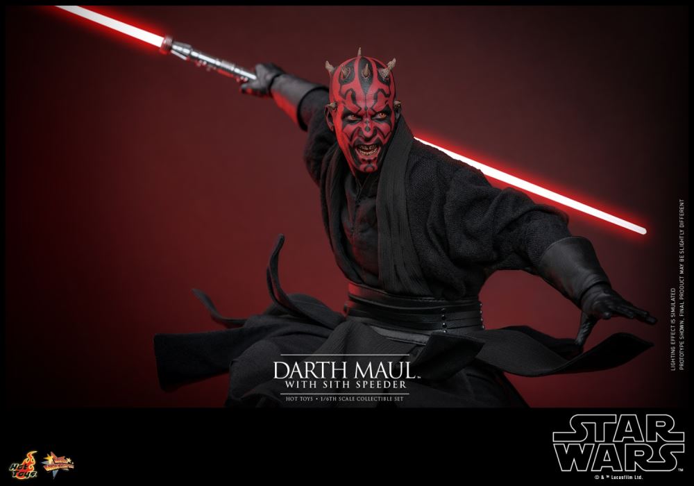 Star Wars Episode 1: The Phantom Menace Darth Maul Flying Bike 1/6