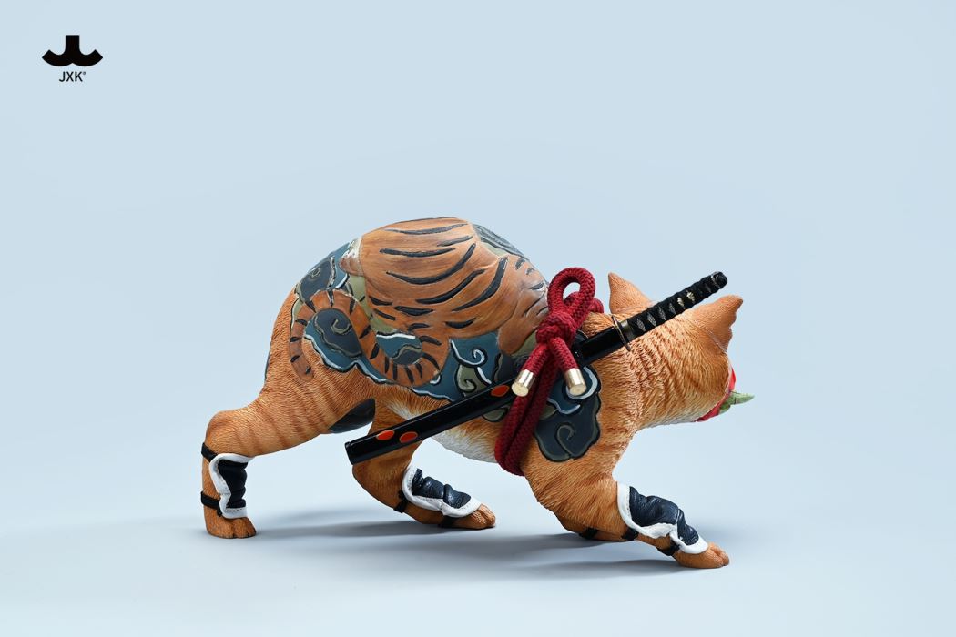 Japanese relief tattoo cat 1/4