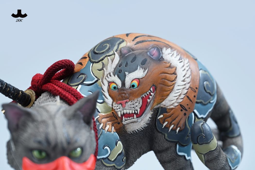 Japanese relief tattoo cat 1/4