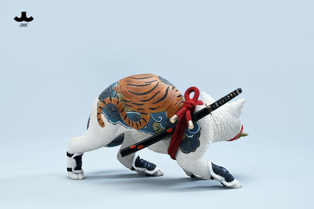 Japanese relief tattoo cat 1/4