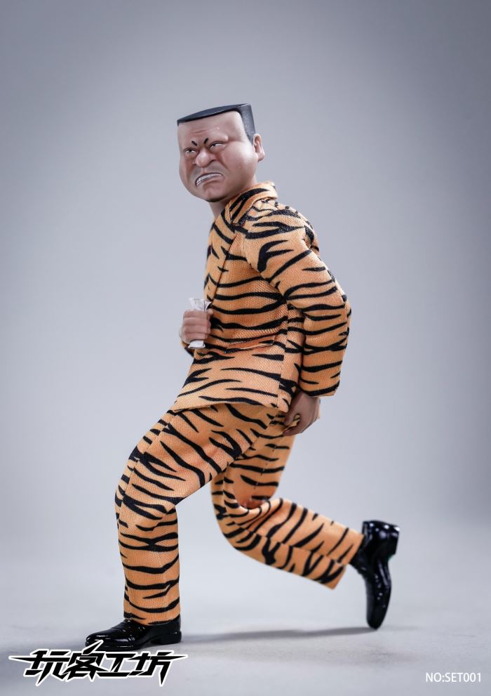 Hold it, old man! Cartoon style head sculpt