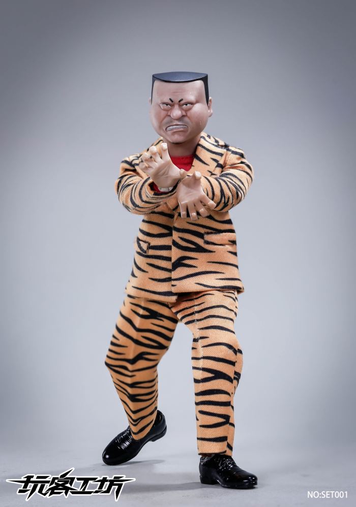 Hold it, old man! Cartoon style head sculpt