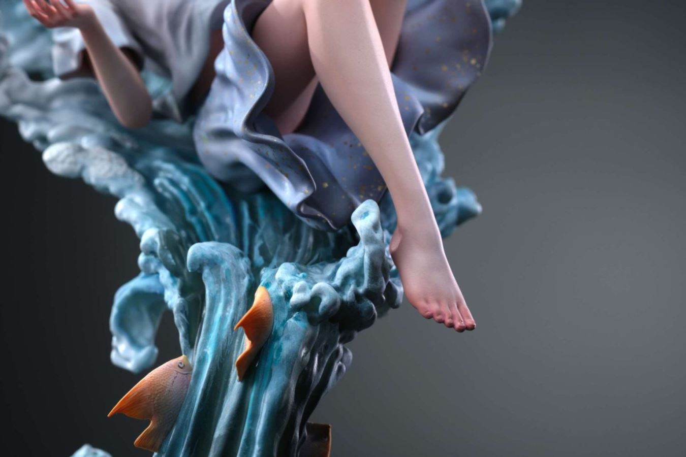 Original Blue Souls Kit White Mold