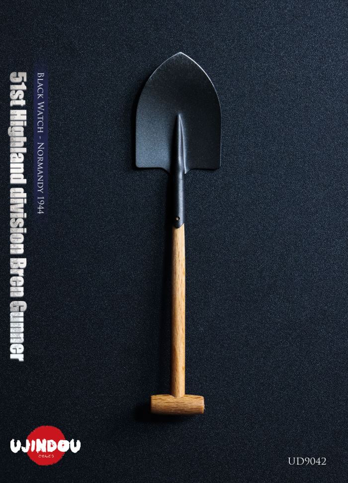 WWII British Army 51st Highland Division Bren Machine Gunner - Normandy 1944 1/6