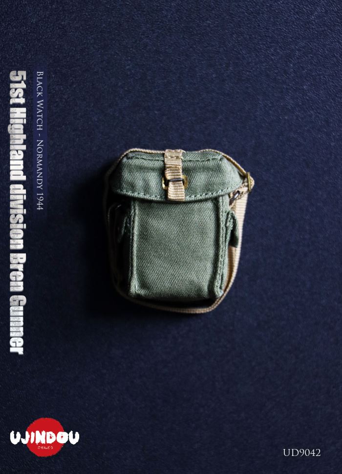 WWII British Army 51st Highland Division Bren Machine Gunner - Normandy 1944 1/6