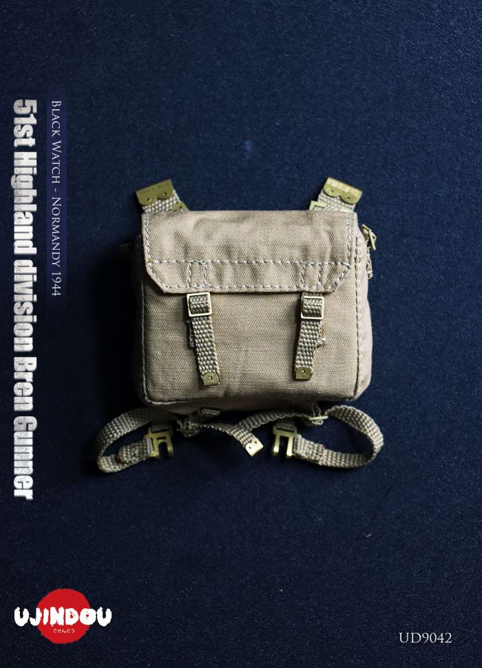 WWII British Army 51st Highland Division Bren Machine Gunner - Normandy 1944 1/6