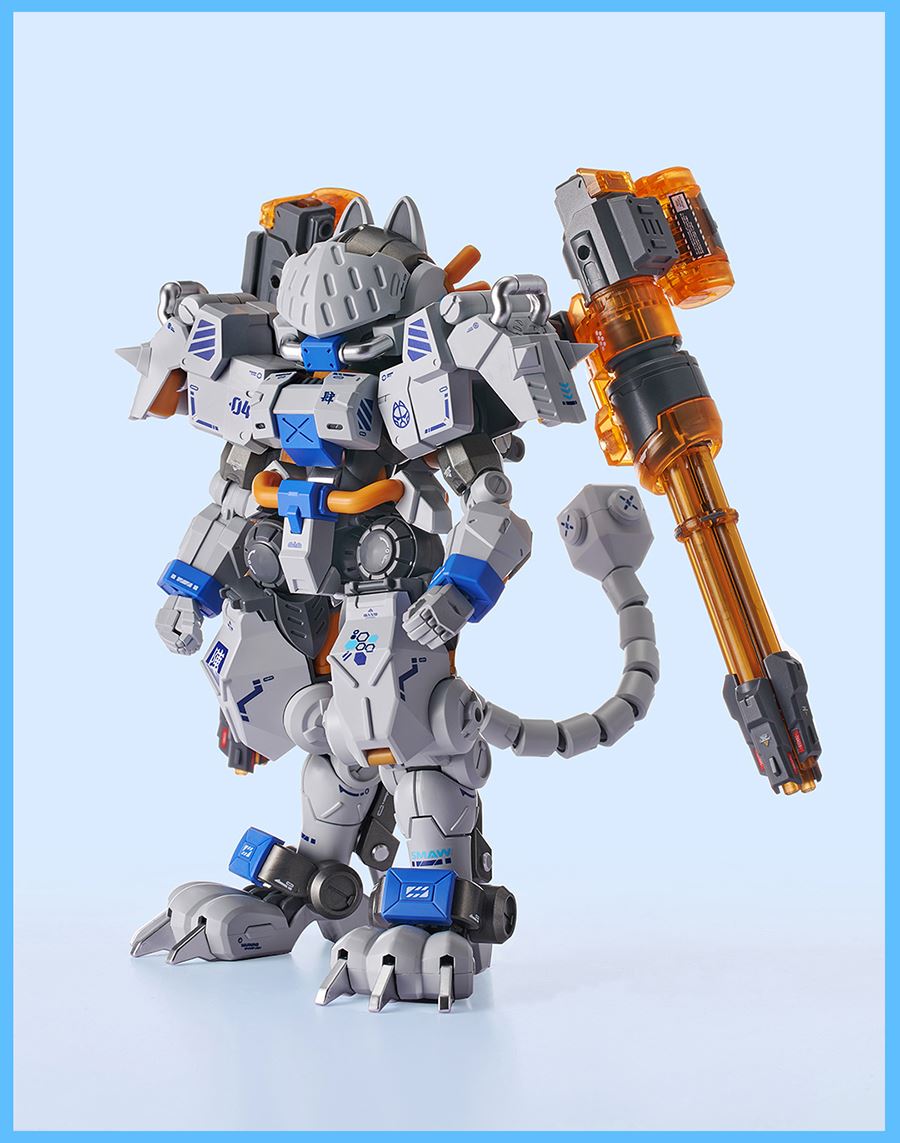 Original 04th Machine Array Heavy Armored Cat Mecha