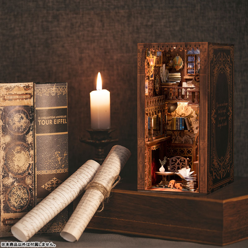 Miniature Doll House Magic Pharmacist Wooden DIY Kit