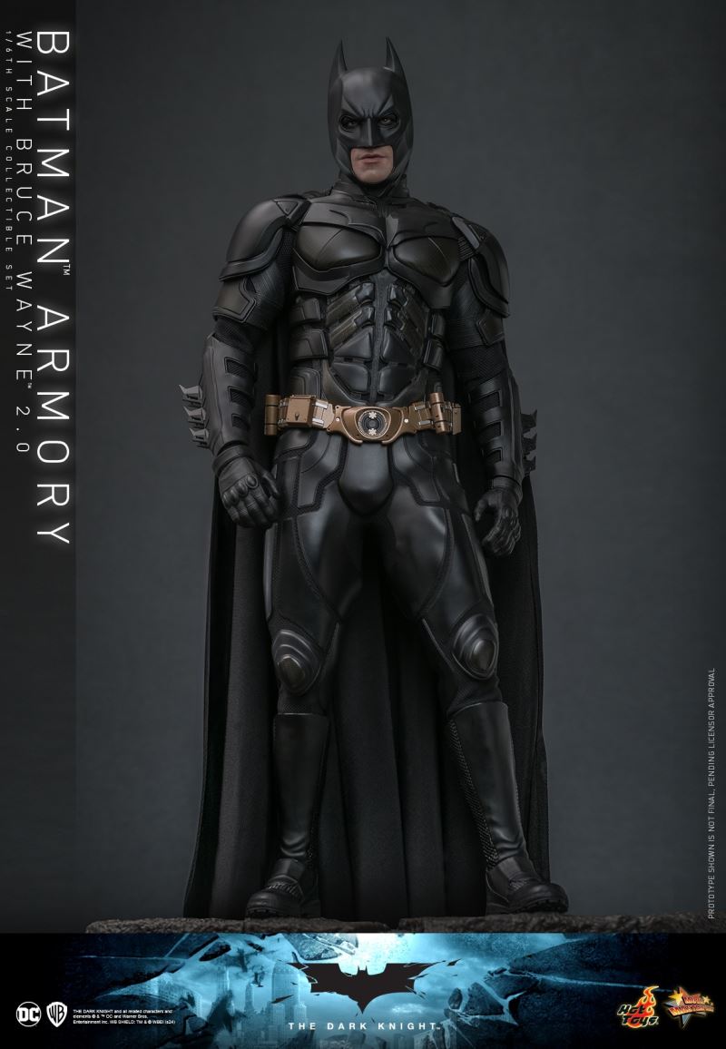 THE DARK KNIGHT BATMAN ARMORY WITH BRUCE WAYNE (2.0) 1/6