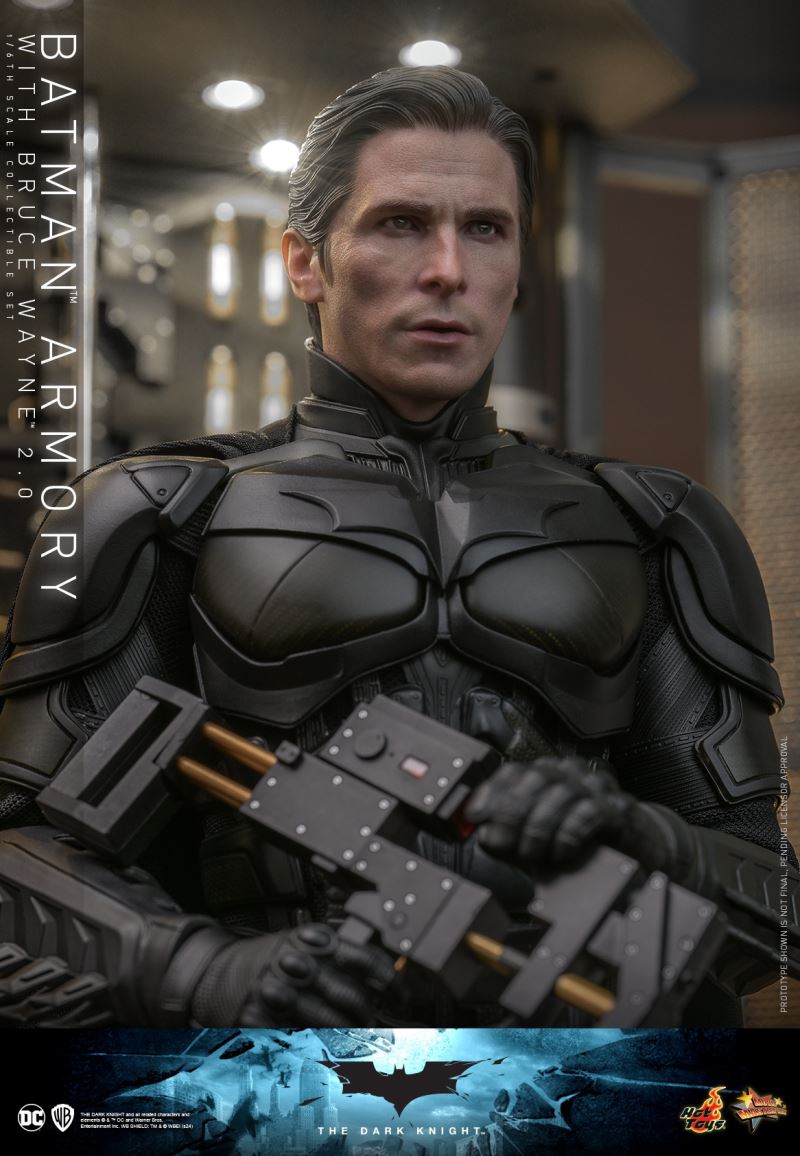 THE DARK KNIGHT BATMAN ARMORY WITH BRUCE WAYNE (2.0) 1/6