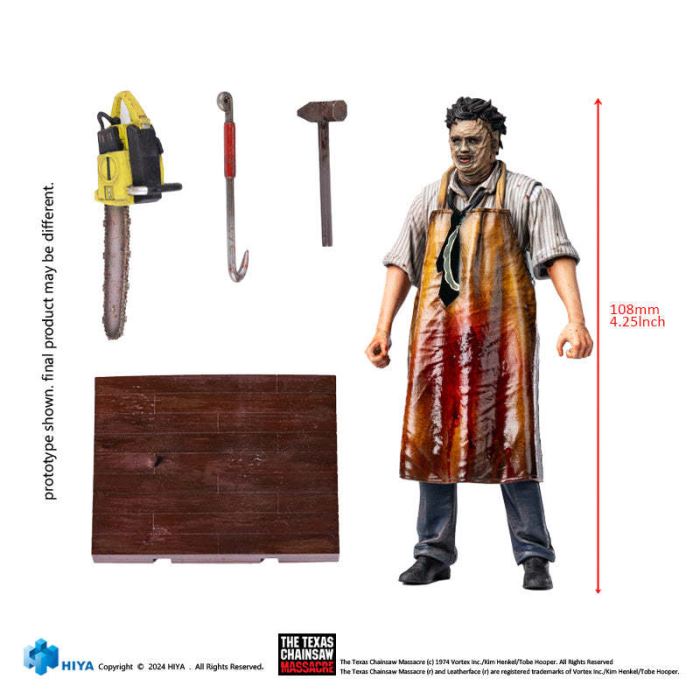Texas Chainsaw Massacre LeatherFace 1/18