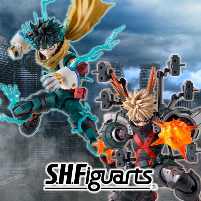 SHFiguarts Izuku Midoriya & Katsuki Bakugou PLUS ULTRA Option Parts Set