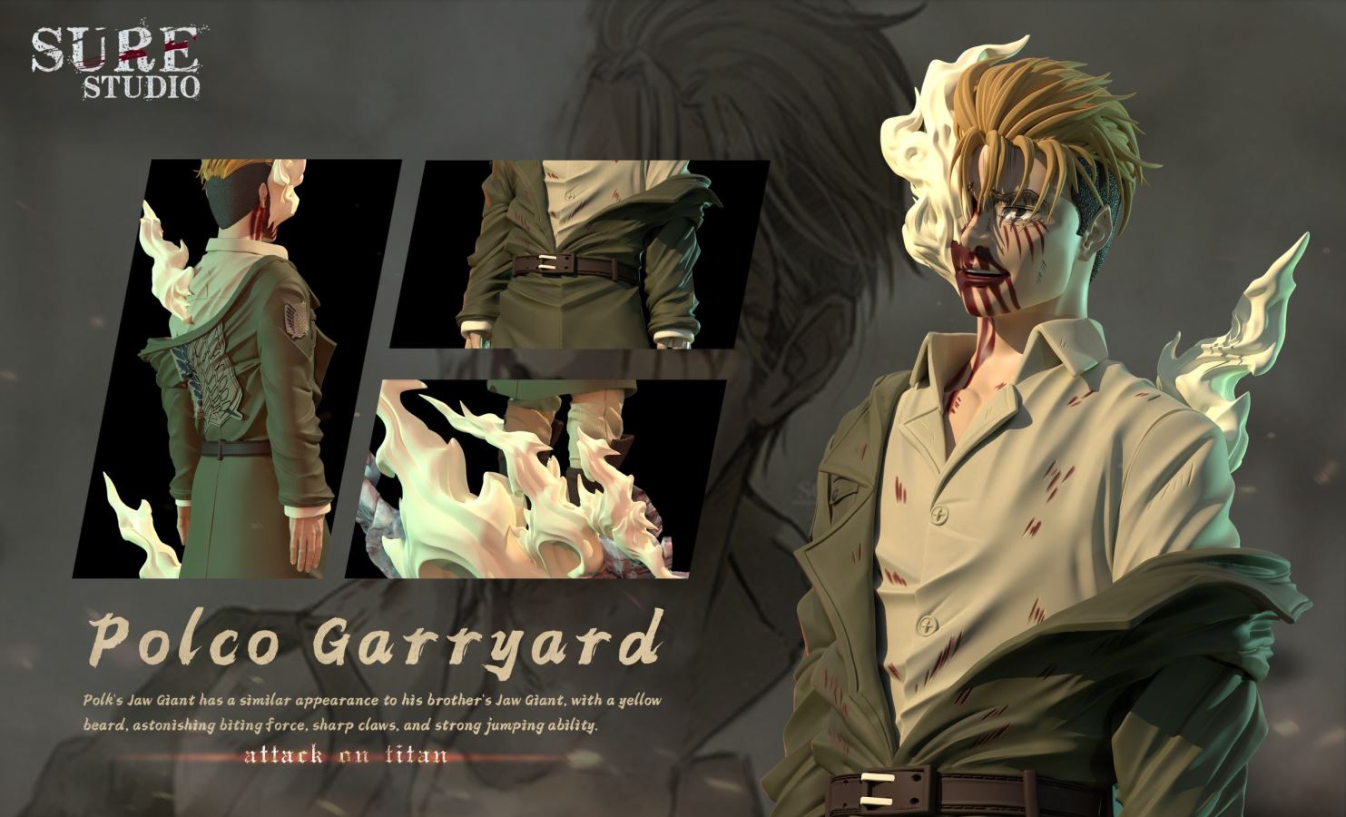 Porco Galliard - Attack on Titan
