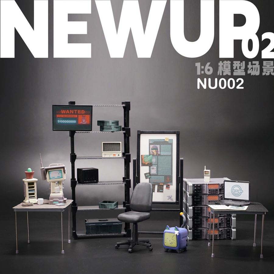 Hollow Investigator Functional Costume NU001A & NU001B Hollow Outpost Scene NU002 1/6