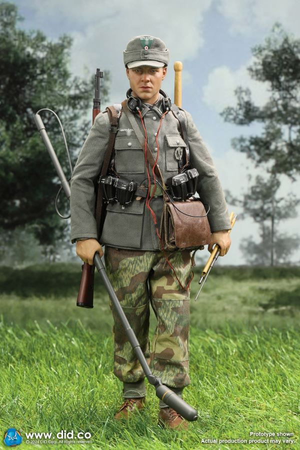 German Wehrmacht Mine Detector Private Jurgen Neumann 1/6