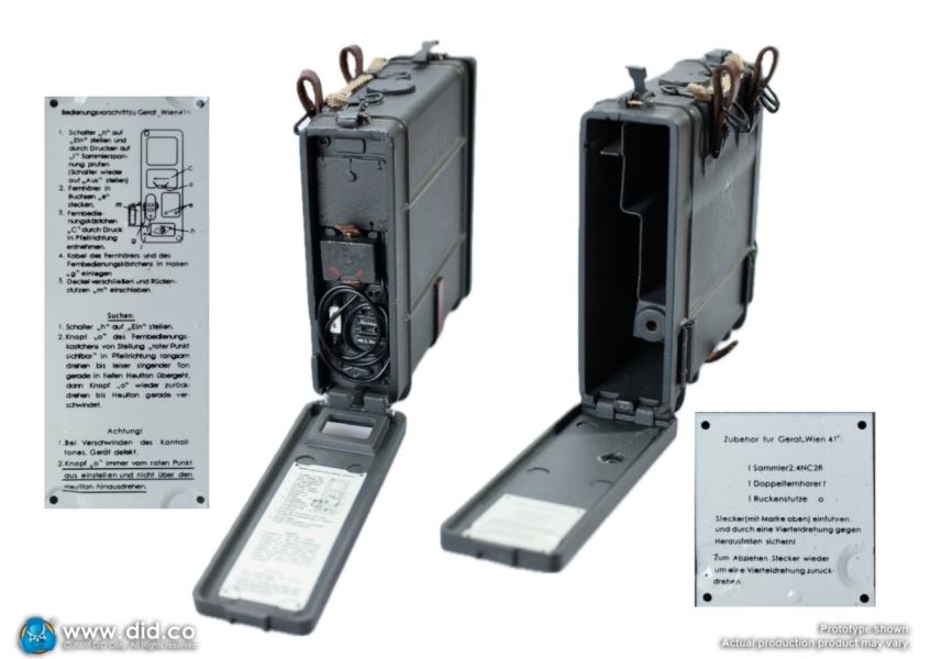 German Wehrmacht Mine Detector Private Jurgen Neumann 1/6