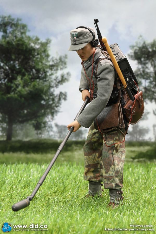 German Wehrmacht Mine Detector Private Jurgen Neumann 1/6