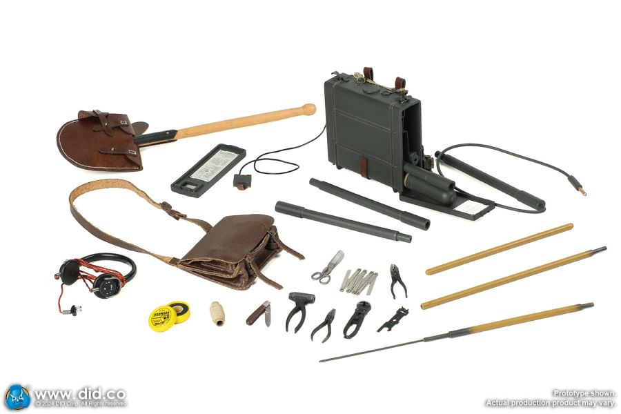 German Wehrmacht Mine Detector Private Jurgen Neumann 1/6