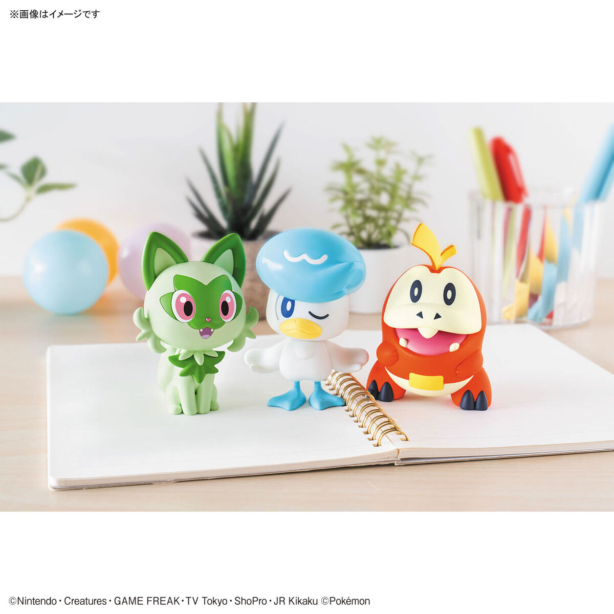 Pokemon Plastic Model Collection Quick!! 18+19+20 Meowha, Squass, and Hogtail Set